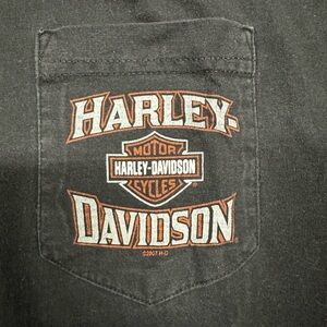 2007 White’s Harley Davidson Dealership Long Sleeve Pocket T-Shirt